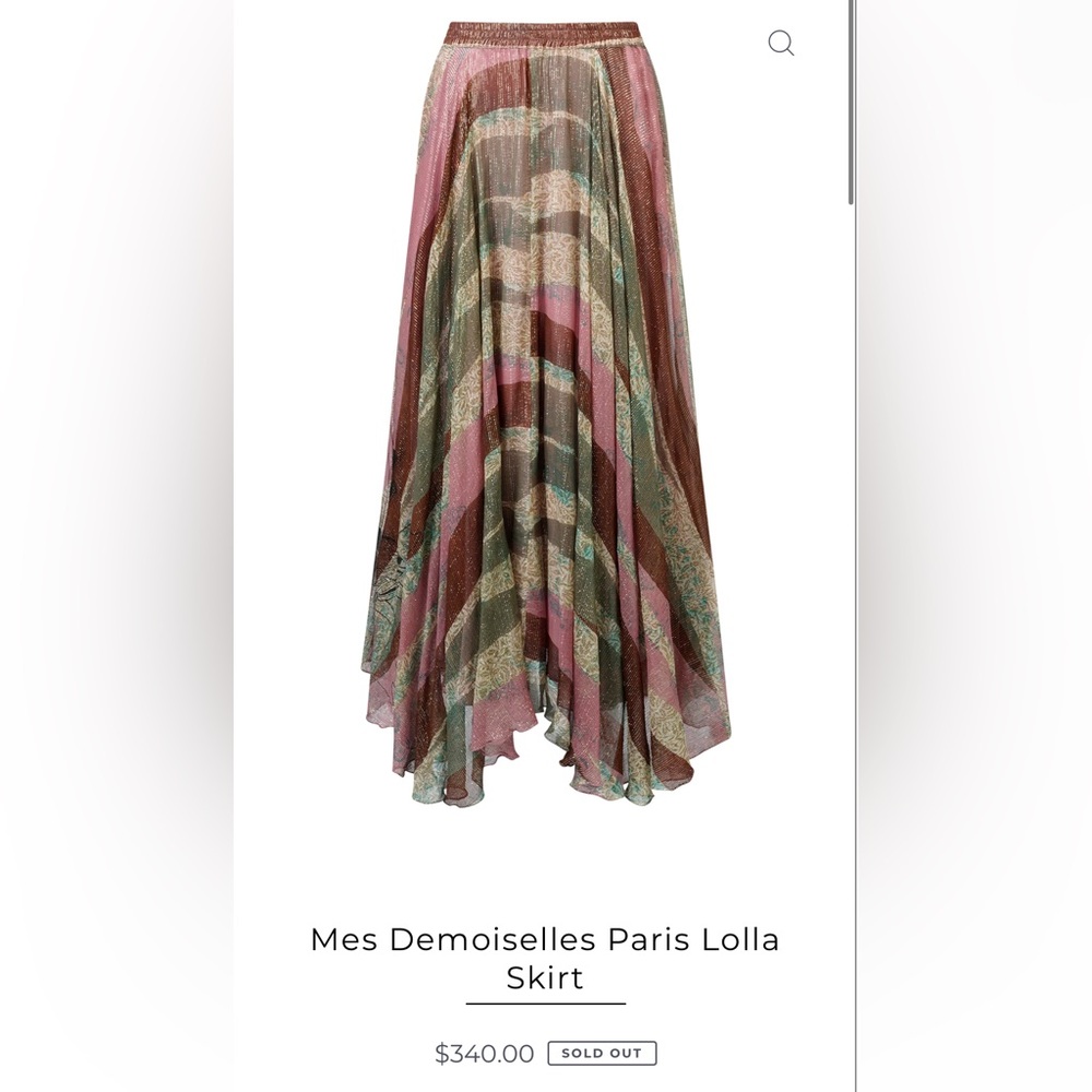 NWT Mes Demoiselles Paris Lola Skirt